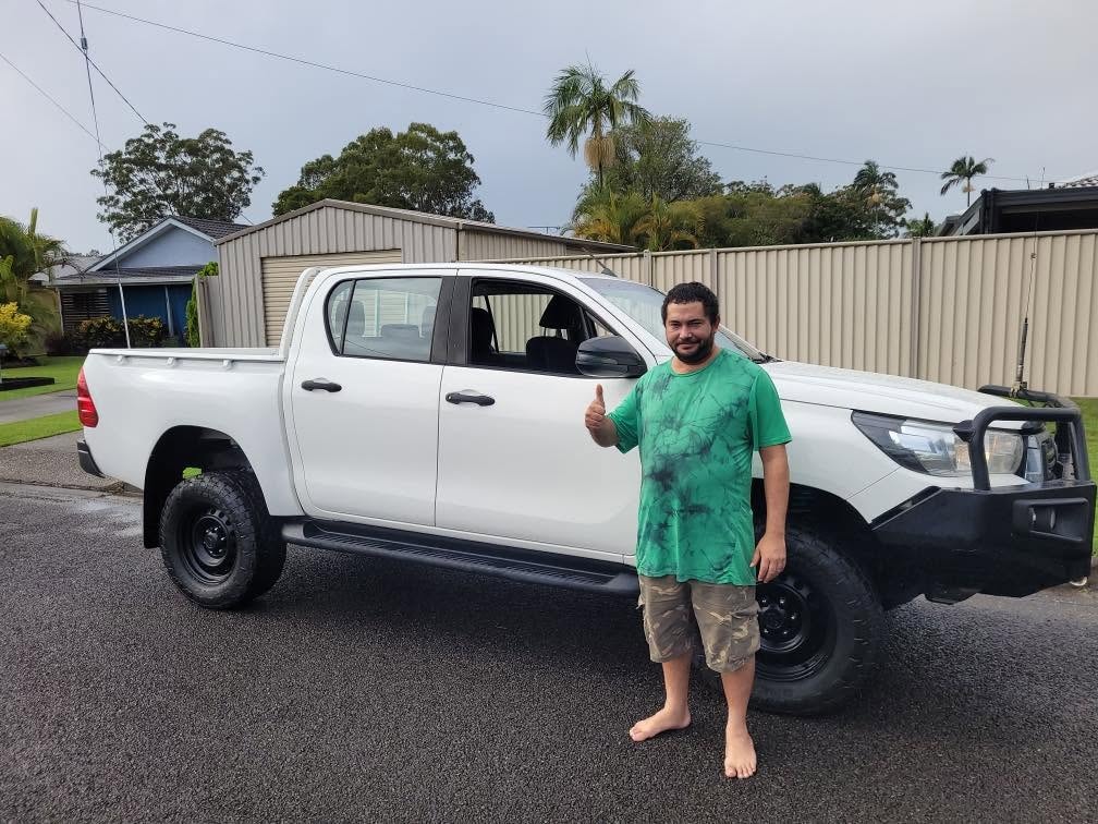 The Nguyen Family with their new Holden Trailblazer