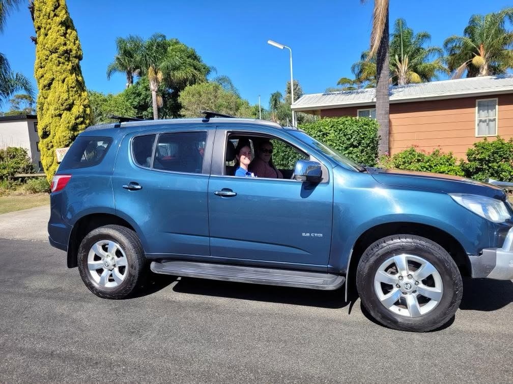 Sione P. with their new Ford Ranger