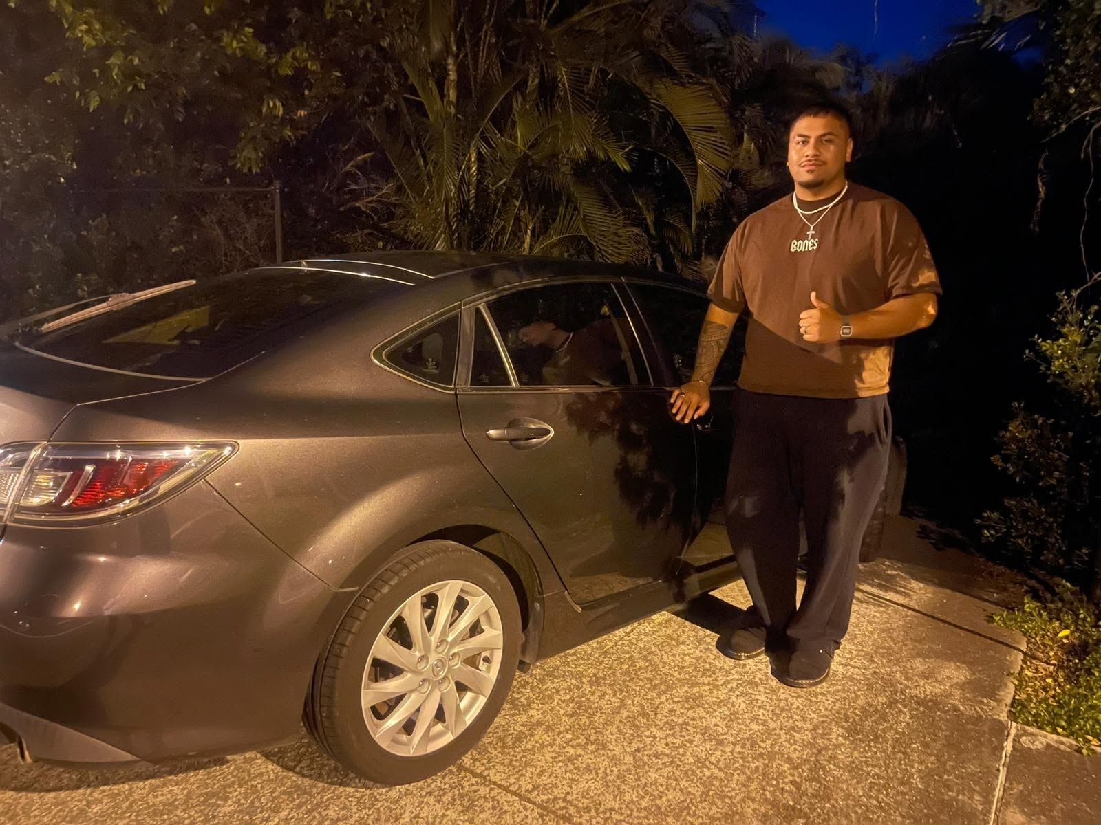 Tama V. with their new Mazda 6